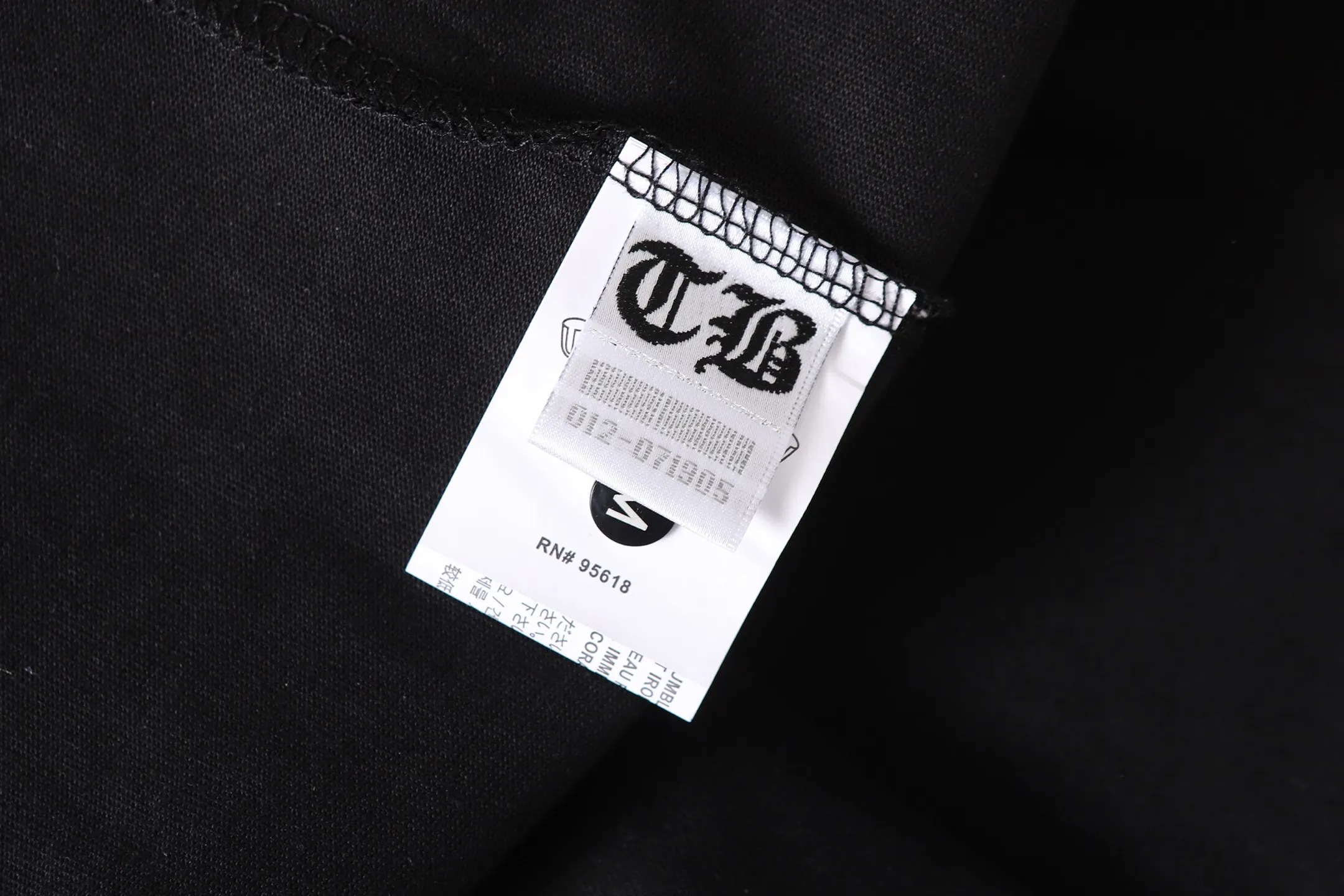 #2261 80 Chrome Hearts CH T Black 2025 Authentic ： Quality Quality 0 0